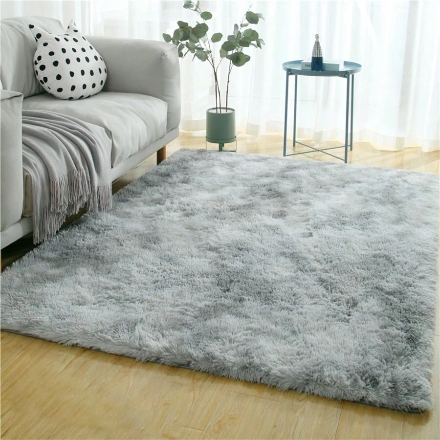 1 Miếng Dài Sang trọng Đơn giản hiện đại Phong cách Thảm trải sàn , Chống trượt , Chống mệt mỏi , Không thấm nước Thảm Đối với Phòng ngủ , Sofa , Sàn nhà - màu xám nhạt - Xem 1