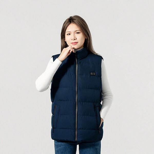 23area Smart Heated Vest,Usb Electric Heated Fishing Vest For Men And