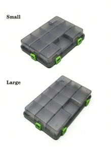 釣魚工具箱大容量釣魚配件工具儲物箱魚鉤誘餌假餌盒鯉魚釣魚用品 - 綠色 - 查看 5