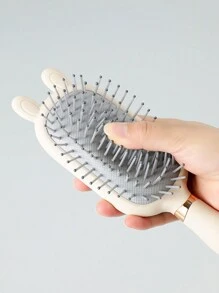 1pc Cartoon Massage Air Cushion Comb With Elegant Sand And Anti-Static Feature, Suitable For Curly/Straight Hair, Detachable Handle, Gentle Free, Comfortable Scalp Massage Experience Hair Brush, Comb, Hair Tools, Hair Products And Accessories For Barber Salon Beauty Back To School, Travel Holiday Essentials, For Women, Brush, Wooden Comb, Hair Brush, Hairdressing Equipment, Hairstyle, Hairdressing, Hair Brush, Brush Hair Brush Set, Comb Hair, Comb For Curls, Detangling Brush, Hair Brush For Women, Barber Accessories, Barbershop, Hairdressing Equipment