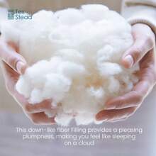 TEXSTEAD 1 Gối Ngủ Chất Lượng Khách Sạn Với Lớp Lông Vũ Mềm Cao Cấp Thay Thế Cho Người Nằm Ngửa, Nằm Úp Hoặc Nằm Nghiêng, Bộ Đồ Giường, Ruột Gối - trắng - Xem 8