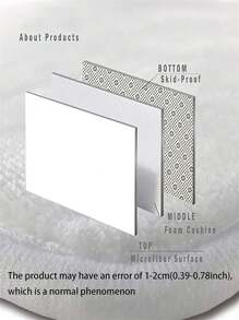 1pc Retro Kitchen Mat, Indoor Floor Mat, Restaurant Mat, Kitchen Decorative Mat, Floor Decorative - Maroon - View 6