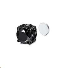 1pc/2pcs/6pcs Classic INS Zirconia Claw Clip-On Ear Rings, Magnetic Zirconia Earrings For Men & Women, No Piercing