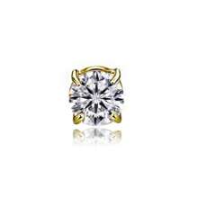 1pc/2pcs/6pcs Classic INS Zirconia Claw Clip-On Ear Rings, Magnetic Zirconia Earrings For Men & Women, No Piercing