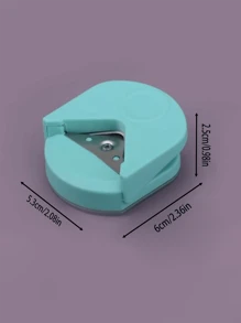 1pc Handheld Corner Rounding Tool Cutter - Baby Blue - View 2