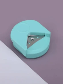 1pc Handheld Corner Rounding Tool Cutter - Baby Blue - View 5