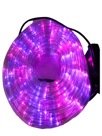 Series Navideñas Manguera de Gel 10 Metros de Largo Magicas , Diversos Colores, Decoracion , Navidad