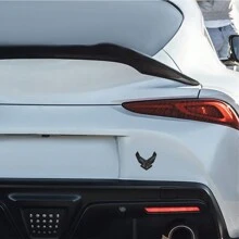 1入黑色車用3d標誌貼紙,美國空軍翅膀車廂標章車身貼紙,適用於尾門/前格柵/引擎蓋/車尾/摩托車/suv/卡車替換的汽車配件 - 黑色 - 查看 5