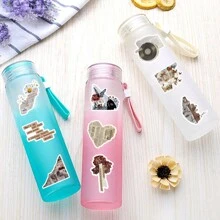 50 Piezas Pegatinas De Diario Roto - Multicolor - Ver 3