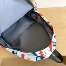 三件套可愛的學生袋新款休閒背包輕量旅行背包ins風格卡通圖案時尚手提袋