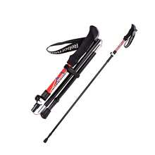 1pc Red Ultra-Light Folding Climbing Pole - Red - View 2