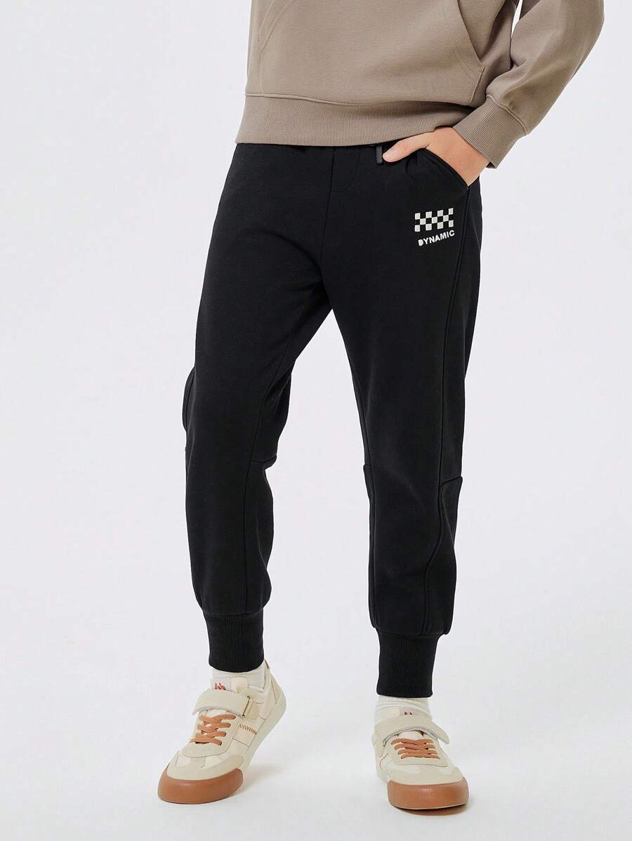 Balabala Quần chạy bộ có đệm cho bé trai tuổi mới lớn - màu đen - Xem 1