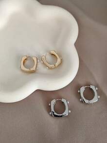 Vòng khuyên tai - Vàng - Xem 3