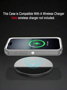 Shockproof/Dustproof/Drop-Resistant 3-Layer Full Body Protection Durable Phone Case, Made Of Pc+Tpu Material, Gray And White - Light Grey - View 6