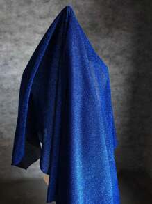 1入漸變雙色網眼面料,激光紋理透視面料長裙披肩,創意手工面料 - 彩色 - 查看 2