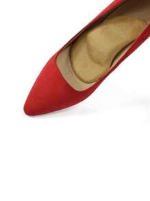 2pcs Soft Silicone Insole Cushion Pads Suitable For High Heels - Beige - View 6