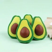 超強壓力紓緩鳳梨果實彈,逼真模擬甜香味的壓力球,適用於成人 - 綠色 - 查看 5