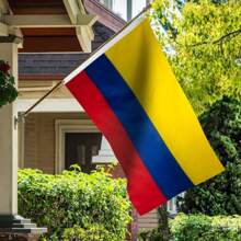3x5 Ft Colombia Flag,Polyester Material, Fade Resistant, With Brass Grommets, Double Sided Colombian National Flags Garden Decoration