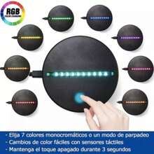PUMAS Team 3D Lamp 16 Colors With Remote Control And Touch Panel Mexican Football Night Lamp For Fans Decorative 16 Colors With Remote Control And Touch Panel - Multicolor - View 3