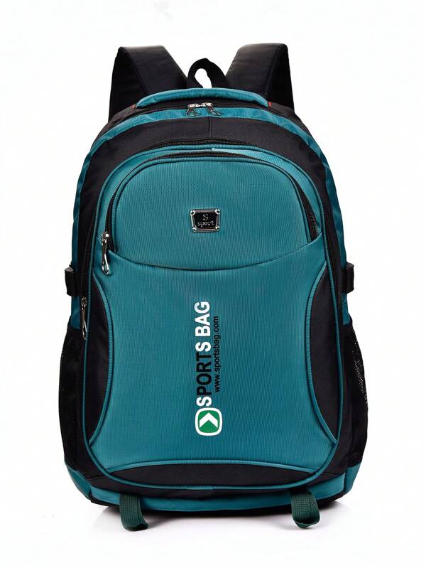 HAMAX Mochila colorida feminina e masculino de nylon à prova d’água para escolar e passeio