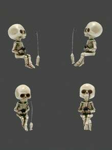 1 Miếng Nhựa Bộ xương Câu cá  Bối cảnh Đồ trang trí Bể nuôi cá Bể cá Phong cảnh Vật trang trí , Chậu hoa Trang trí - Nhiều màu - Xem 5