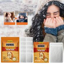 10pcs Heat Patch Disposable Hand Warmer Winter Cold Protection Portable One-Time Heating Baby Warmer Patch - Brown - View 1