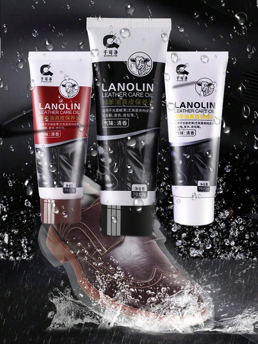 Convenient Solid Shoe Polish Suitable For Daily Footwear Care - Multicolor - View 1