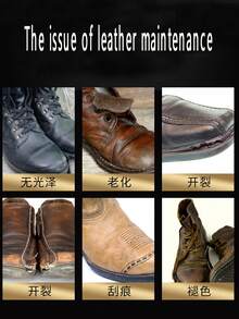 Convenient Solid Shoe Polish Suitable For Daily Footwear Care - Multicolor - View 5