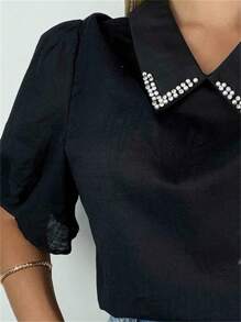Women Tops - Black - View 2