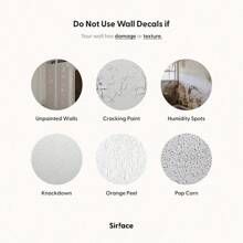 1套水彩野生動物汽車壁貼,長頸鹿、獅子、大象、星星,卧室家居裝飾