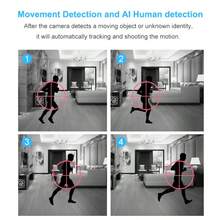 V380 Pro Q8 5mp 3mp室內wifi Ip Ptz攝像機,雙向語音,高清迷你嬰兒寵物監視器,家庭安全移動偵測cctv攝像機 - 白色 - 查看 11