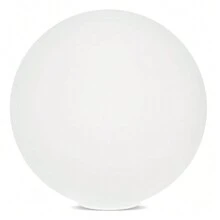 Globo Lustre Bolinha Em Vidro Leitoso Orby 12x12 cm - Branco - Visão 1
