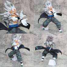 Goku龍珠動作雕像收藏玩具約25厘米 - 白色 - 查看 2