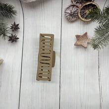 1 件简约时尚的多色发夹，优质耐用，非常适合制作完美的发髻，此链接仅销售发夹，不包括其他产品。 - 卡其色 - 查看 6