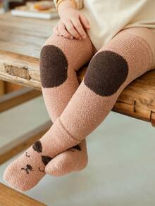 1對嬰兒爬行護膝套套、肘部護套和腿套組合 - 粉色 - 查看 4