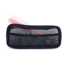 1PC Without Brush Makeup Brush Travel Case Cosmetic Toiletry Bag Organizer For Men Women Beauty Tools Mesh Kit Pouch Wash Storage Accessories,Brush Set,Makeup Brush Kit,Make Up Brush Set,Make Up Set Complete,Makeup Brush Set,Complete Makeup Kit,Brush Kit,Brushes Makeup Set,Makeup Gift Set,Set - Black - View 3