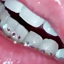 Y2k 水晶牙鑽時尚可拆式牙齒飾品,牙科水晶首飾牙齒寶石完美適合 Diy、電子音樂節隨時微笑(包裝隨機) - 彩色 - 查看 4