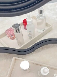 1 X 21 公分米色抽屜式多功能珠寶收納托盤可拆卸珠寶美容展示托盤 - 米色 - 查看 5