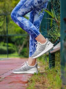 STQ Tennis Shoes Womens Slip On Walking Sneakers With Arch Support - 淺灰色 - 查看 5