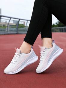 2023年夏季女用網眼透氣戶外休閒運動鞋,輕盈時尚,耐用防滑