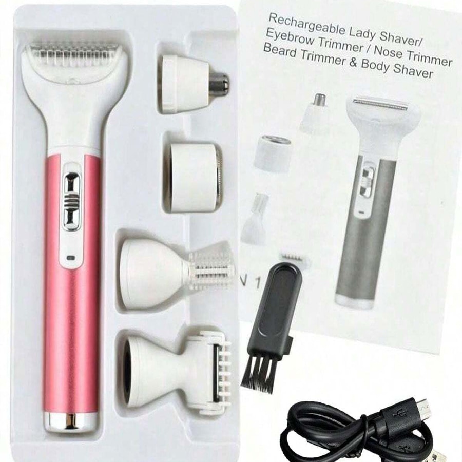Women Epilators Body Hair Removal Epilator 5 In 1 Hair Bikini Hair Leg