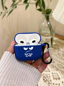 哑光表情印花耳机盒（一体式耳机盒）兼容 保护套 - 彩色 - 查看 1
