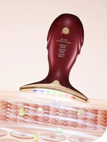 Facial Red Green Blue Light Spa Beauty Device - Red - View 4