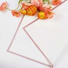 Papel de regalo de flores Papel De Envoltura Regalos Craft Empaque impermeabilización 20 Hojas 58*58cm,Papel Coreano Estampado,Envoltura De Regalo - Blanco - Ver 3