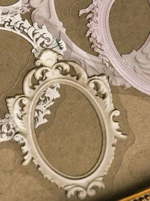 20pcs/Pack Vintage Classic Photo Frame Collage PET Stickers DIY Diary Junk Journal Decoration Card Making Sticker Album Scrapbooking Back To School - Multicolor - View 3