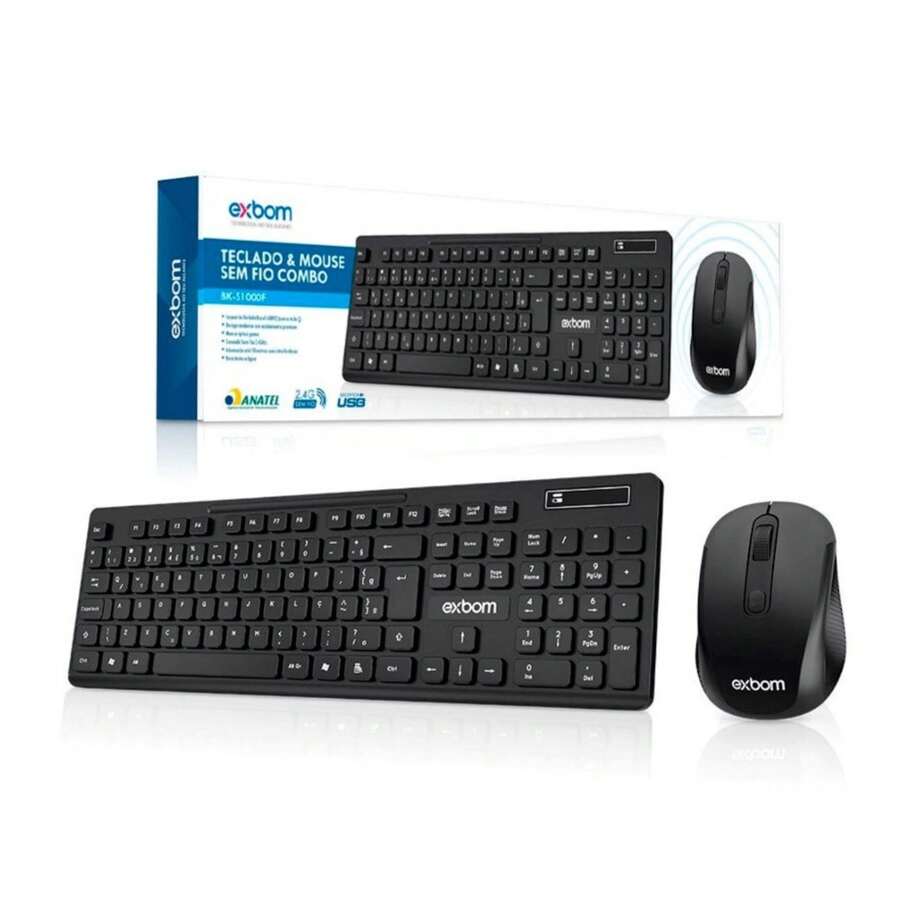 Keyboards & Mouse Combos - màu đen - Xem 1