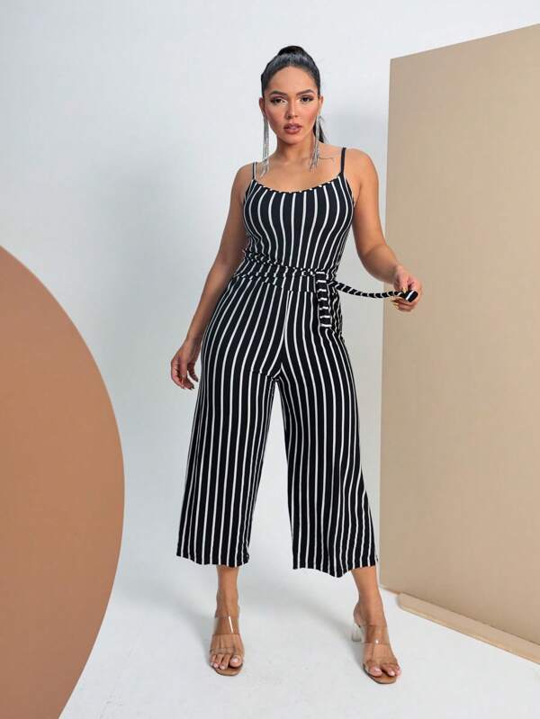 Macacão Pantacourt/ pantalona alça feminino
