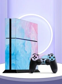 4 Pegatinas Para Consola De Juego De Ps4 Con Patrones De Fantasía - Multicolor - Ver 3