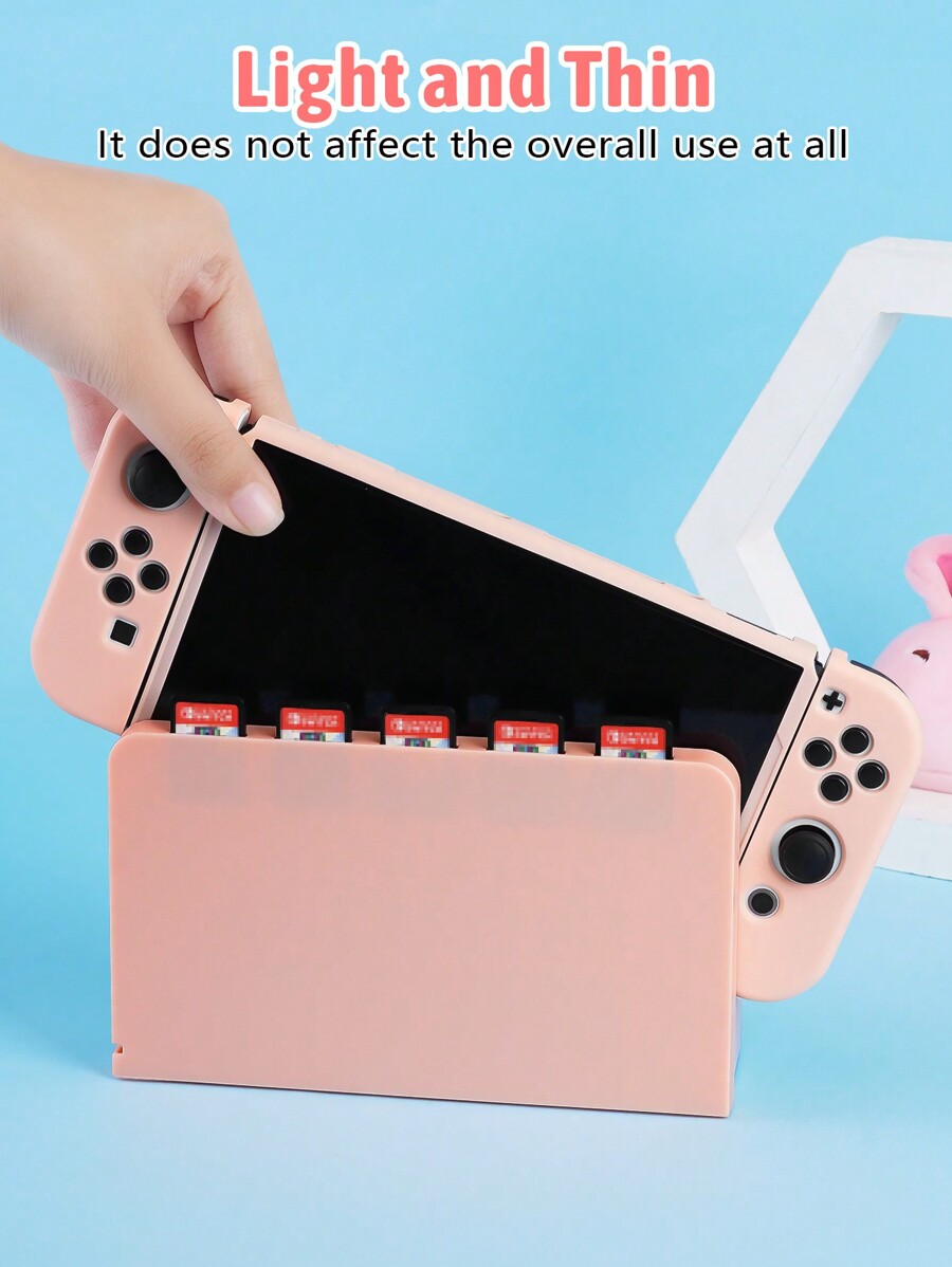 1pc Switch Dock Cover,Game Card Storage Case,Holds 5 Game Cards ...