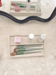 1 X 21 公分米色抽屜式多功能珠寶收納托盤可拆卸珠寶美容展示托盤 - 米色 - 查看 4